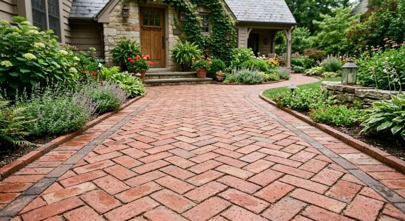 Brick Hardscaping in Framingham, MA