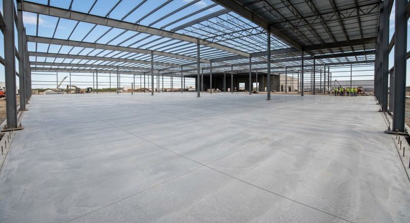 Commercial Slab Construction in Harrisburg, PA