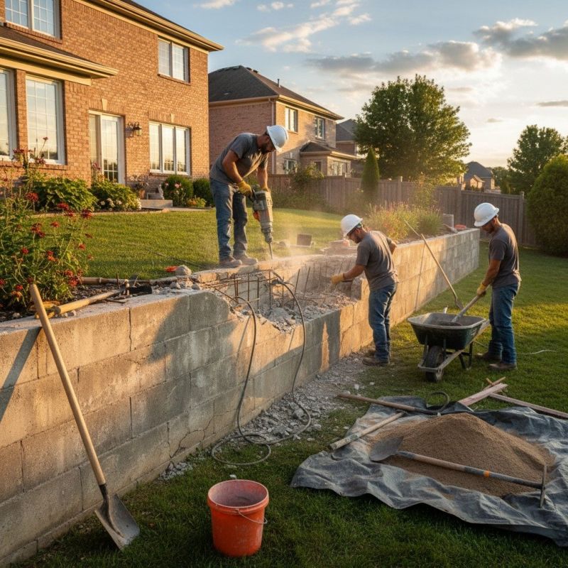 Signs Your Poured Concrete Wall Needs Professional Repair